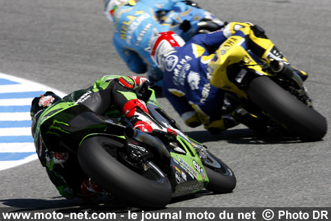 Loris Capirossi, James Toseland, et John Hopkins - Grand Prix Moto d'Espagne 2008 : le tour par tour sur Moto-Net.Com