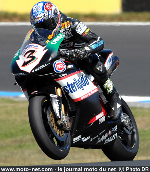 Max Biaggi - Épreuve Mondial Superbike et Supersport Valence 2008 : la présentation sur Moto-Net.Com 