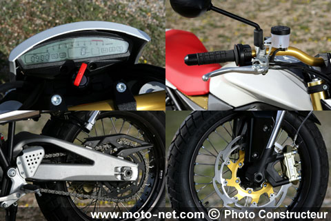 Essai de la Derbi 659 Mulhacén