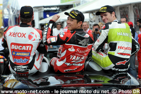 Troy Bayliss, Noriyuki Haga et Carlos Checa - Épreuve Mondial Superbike et Supersport d'Assen 2008 : la présentation sur Moto-Net.Com 