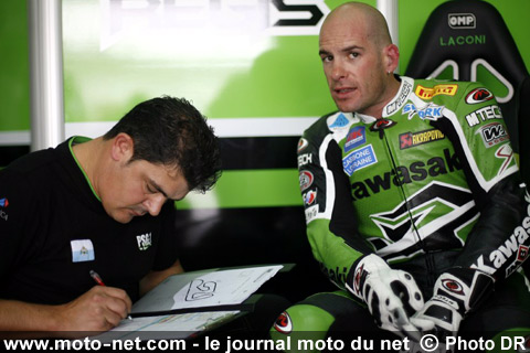 Régis Laconi - Épreuve Mondial Superbike et Supersport d'Assen 2008 : la présentation sur Moto-Net.Com 