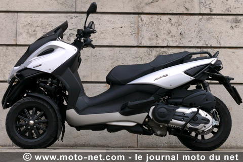 Essai Gilera Fuoco 500 : Gilera invente le Sport Utility Tricycle