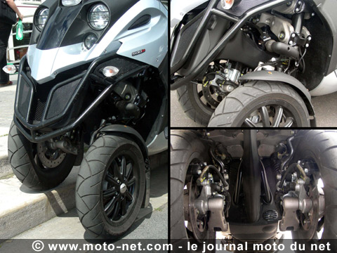 Essai Gilera Fuoco 500 : Gilera invente le Sport Utility Tricycle