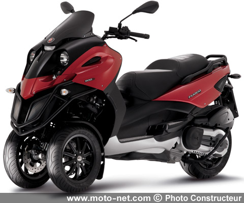 Essai Gilera Fuoco 500 : Gilera invente le Sport Utility Tricycle