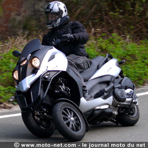 Essai Gilera Fuoco 500 : Gilera invente le Sport Utility Tricycle