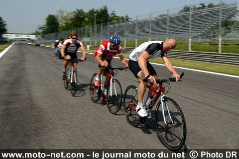 Régis Laconi, Troy Bayliss et Karl Muggeridge - Épreuve Mondial Superbike et Supersport de Monza 2008 : la présentation sur Moto-Net.Com 