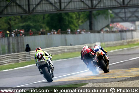 Kagayama, Haga et Kiyonari - La marseillaise retentit à Monza !