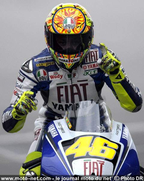 Valentino Rossi - Grand Prix de France MotoGP 2008 : la présentation sur Moto-Net.Com