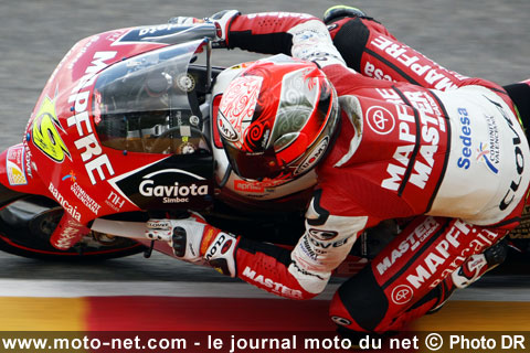 Le Grand Prix d'Italie 250 tour par tour