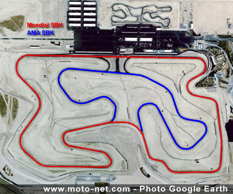 Tracés du Miller Motorsports Park - Le SBK vu de l'intérieur : Des Superbike incomparables...