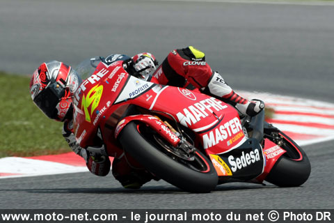 Le Grand Prix de Catalogne 250 tour par tour