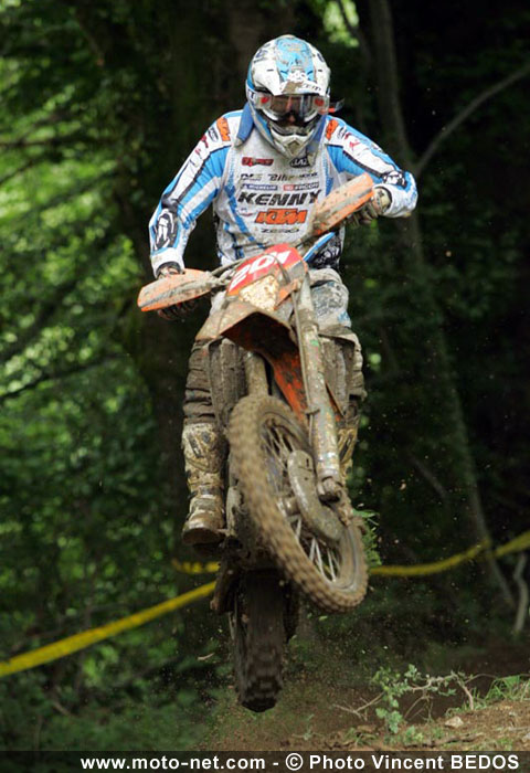 Championnat de France d'enduro à Villebret : la pluie gâche la fête...