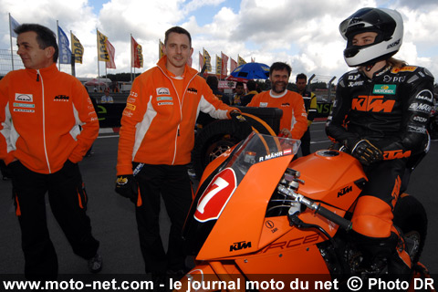 Rene Maehr sur KTM RC8 - Le SBK vu de l'intérieur : L'ombre ou la lumière ?