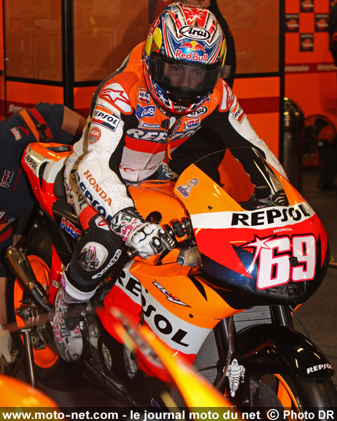 Nicky Hayden - Grand Prix de Grande-Bretagne MotoGP 2008 : la présentation sur Moto-Net.Com