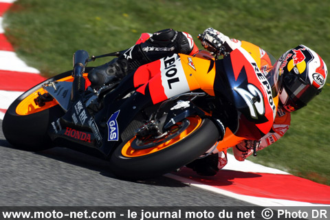 Dani Pedrosa - Grand Prix de Grande-Bretagne MotoGP 2008 : la présentation sur Moto-Net.Com