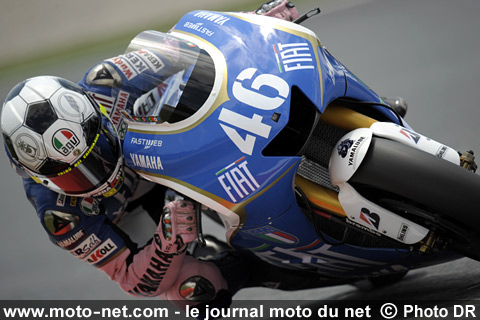 Valentino Rossi - Grand Prix de Grande-Bretagne MotoGP 2008 : la présentation sur Moto-Net.Com