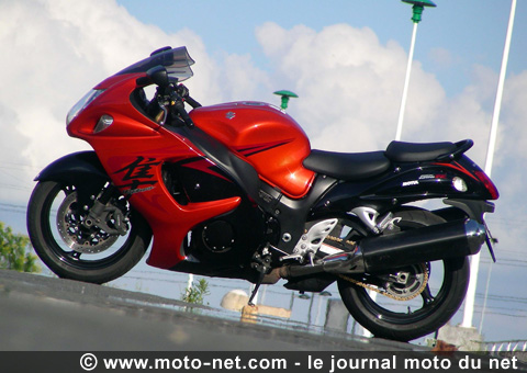 Essai Suzuki GSX 1340 R Hayabusa 2008 : le retour du faucon