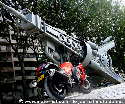 Essai Suzuki GSX 1340 R Hayabusa 2008 : le retour du faucon