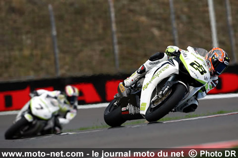 Ryuichi Kiyonari et Carlos Checa - Mondial Superbike République Tchèque 2008 : Un nouveau week-end Baylisstic !