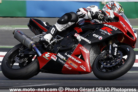  Supersport : Olivier Four - Sixième épreuve du Championnat de France Superbike 2008 à Magny-Cours