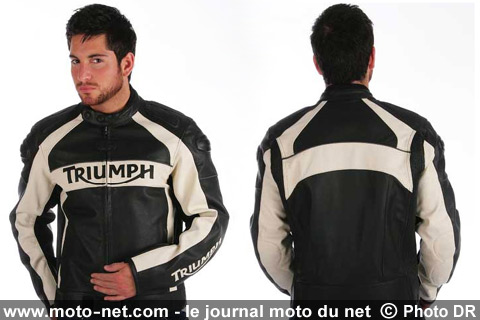 Essai blouson Triumph Hawk 