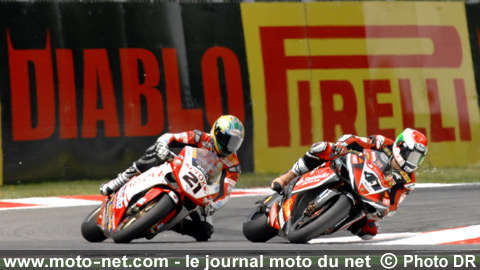 Noriyuki Haga et Troy Bayliss - Pirelli et le World SBK ensemble jusqu'en 2012