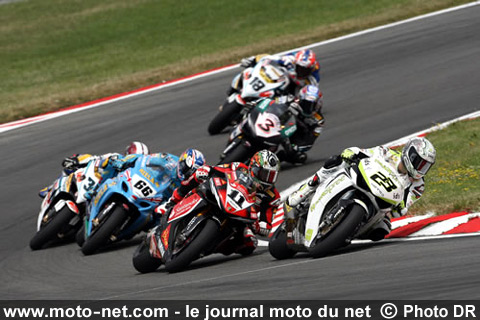 Kiyonari, Corser, Sykes, Kagayama, Biaggi et Nieto - Mondial Superbike Angleterre 2008 : Dimanche marquant à Brands-Hatch...