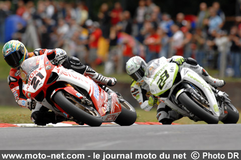 Troy Bayliss et Ryuichi Kiyonari - Mondial Superbike Angleterre 2008 : Dimanche marquant à Brands-Hatch...