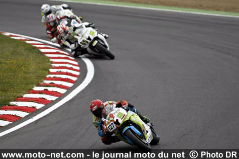 Harms, Rea, Jones et Pitt - Mondial Superbike Angleterre 2008 : Dimanche marquant à Brands-Hatch...