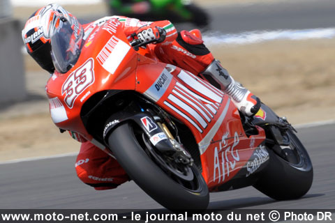 Marco Melandri - Grand Prix de République Tchèque MotoGP 2008 : la présentation sur Moto-Net.Com