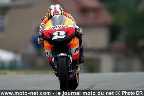 Dani Pedrosa - Grand Prix de République Tchèque MotoGP 2008 : la présentation sur Moto-Net.Com