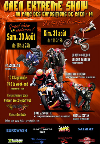 Stunt et freestyle dans le Calvados !