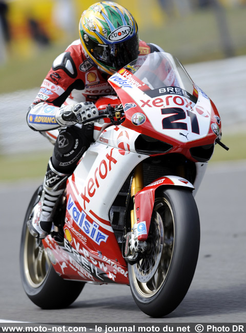 Troy Bayliss - Épreuve Mondial Superbike et Supersport de Donington Park 2008 : la présentation sur Moto-Net.Com 