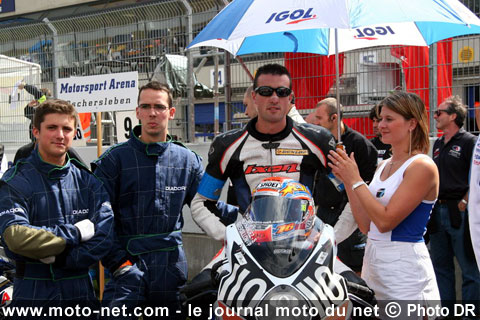 Une chute en essais prive Fabrice Auger de la finale à Lédenon