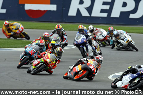 Le Grand Prix des États-Unis 125 tour par tour