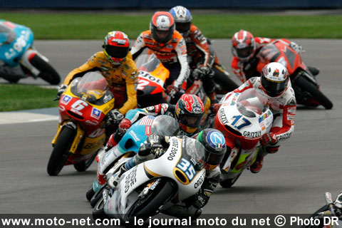 Le Grand Prix des États-Unis 125 tour par tour