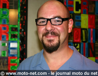 Xavier Essayan d'Absolut Motorcycles, distributeur exclusif Saxon, Climax et S&S