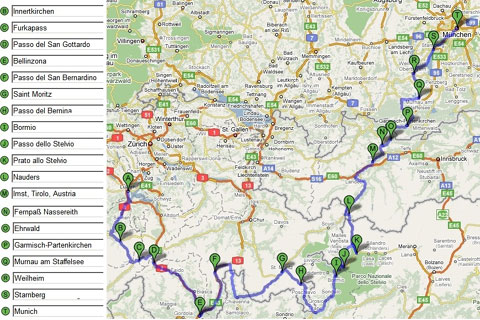 Metzeler organise un incroyable road-trip à travers les Alpes !