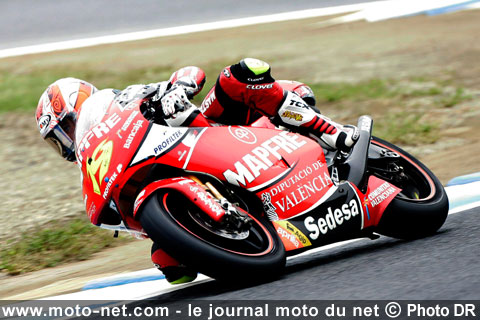Le Grand Prix du Japon 250 tour par tour