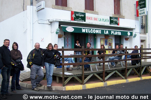 Dark Dog Tour 2008 - Accueil au contrôle horaire