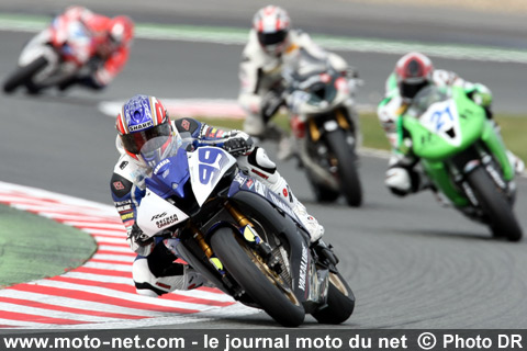 Foret, Fujiwara, Clementi et Vostárek - Mondial Superbike France 2008 - Le retour des deux rois australiens !