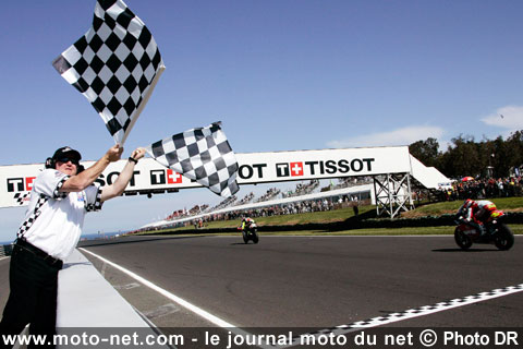 Le Grand Prix d'Australie 250 tour par tour
