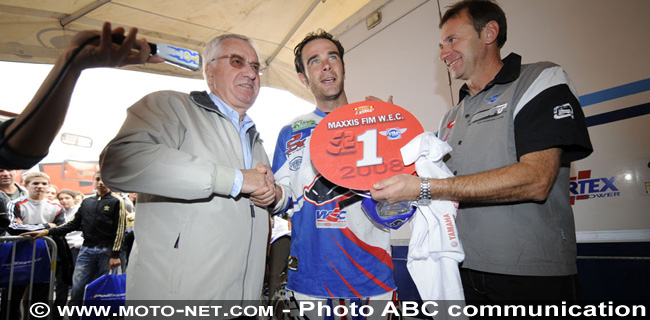  GP d'Europe MAXXIS WEC 2008 : Johnny Aubert, champion du monde E2 2008