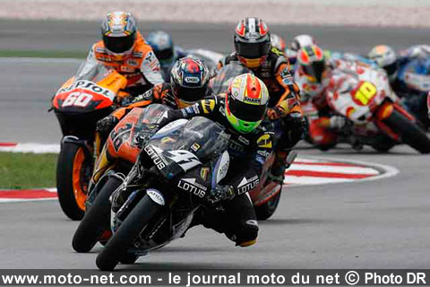 Le Grand Prix de Malaisie 250 tour par tour