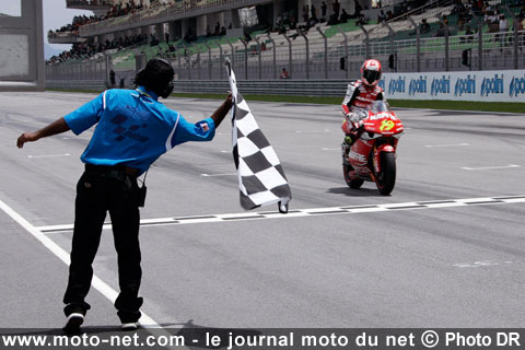 Le Grand Prix de Malaisie 250 tour par tour