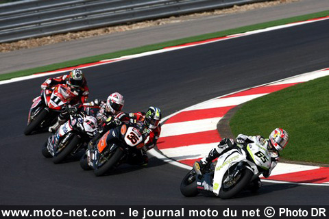 Rea, Crutchlow, Xaus et Corser - Mondial Superbike Portugal 2008 : Bayliss et Sofuoglu : départ et retour gagnants !