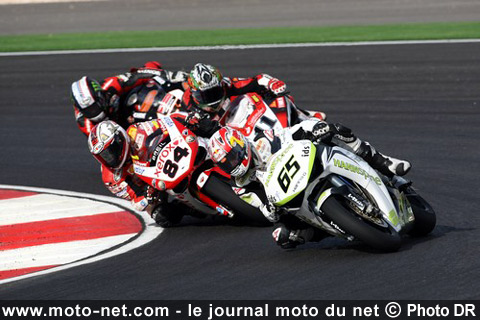 Rea, Fabrizio, Corser et Haslam - Mondial Superbike Portugal 2008 : Bayliss et Sofuoglu : départ et retour gagnants !