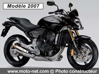 Nouveautés 2009 Honda : Suspensions réglables pour la Hornet 600 en 2009
