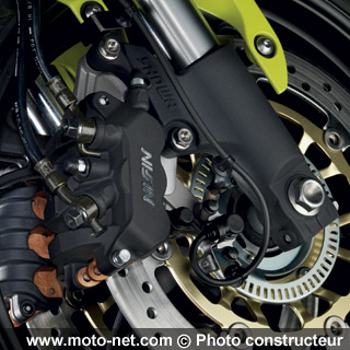 Nouveautés 2009 Honda : Suspensions réglables pour la Hornet 600 en 2009