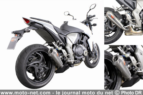 Scorpion épice la Honda CB 1000R